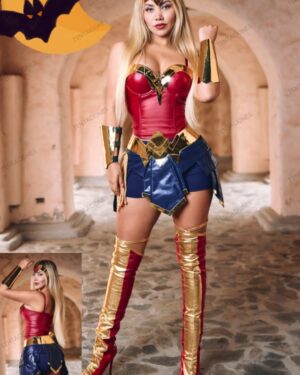 DISFRAZ HALLOWEEN MUJER MARAVILLA