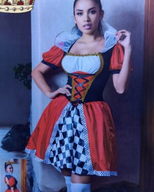 Disfraz de Halloween Reyna de Corazones