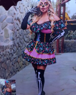 Disfraz de Halloween Catrina